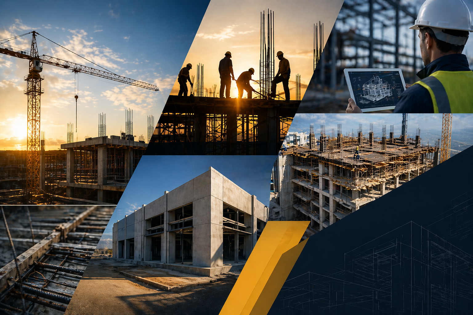 Construction execution with jobsite, team and applied technology